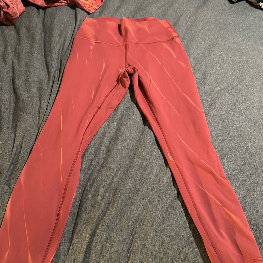 Lulu lemon size 8 wunder trains, minimal wear